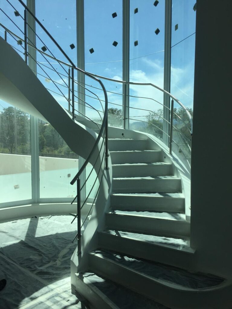 Corrimão e Guarda-corpo de Inox calandrado